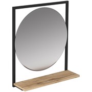 Зеркало 1Marka GRUNGE LOFT круглое 60П