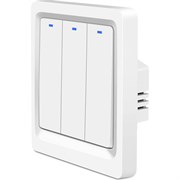 Умный трехкнопочный выключатель Roximo SWBTN01-3