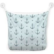 Настенная сетка-органайзер для ванной для игрушек JoyArty Зигзаги с якорями