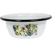 Эмалированная миска appetite Свежая зелень