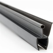 Уплотнительный ПВХ профиль для стекла 8 мм SERVICE PLUS PVH04-916GFM8