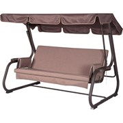 Качели Удачная Мебель Ибица, цвет шоколад