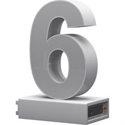 Светодиодная цифра ABCMIX 6