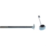 Мебельный оцинкованный болт Саморезик 8,0х100 DIN603 45 шт