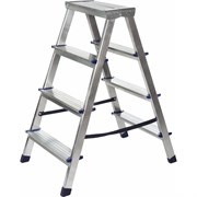 Алюминиевая двухсторонняя стремянка SMARTY Alpha Duo