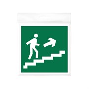 Наклейка Контур Лайн Выход направо вверх