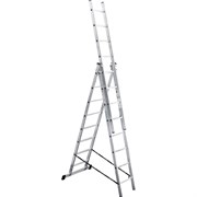 Алюминиевая трехсекционная лестница UFUK 411308