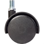 Мебельное колесо А5 черное, 50 мм