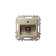 Телевизионная розетка LIREGUS Эпсилон ITVL-1-01 E/Ch