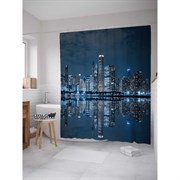 Шторка-занавеска для ванной JoyArty Ночной Нью-Йорк