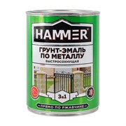 Грунт-эмаль по металлу HAMMER ЭК000116558