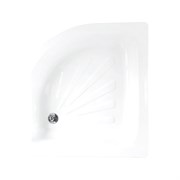 Полукруглый стальной поддон Loranto 77024