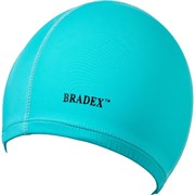 Шапочка для плавания BRADEX полиамид, бирюза
