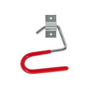 Оцинкованный обрезиненный держатель для лыж VORMANN 40х60х70х130 мм