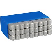 Набор латинских буквенных клейм MASUS 10653