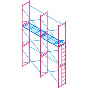 Комплект рамных лесов МЕГА 776
