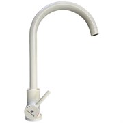 Смеситель д/кухни Gota Rocio Marismas 14410 молочно-белый нержав. сталь 1/10