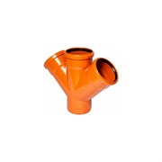 Наружная канализационная крестовина АТЛАС ПЛАСТ SPNE450000110