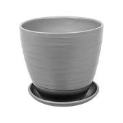 Керамический горшок Вещицы рельеф