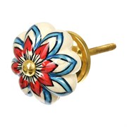 Керамическая ручка для мебели BlumenHaus Лотос