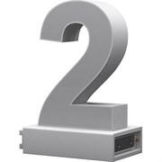 Светодиодная цифра ABCMIX 2