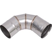 Отвод РОССТИН 90 градусов 100х0.8 мм; AISI 304