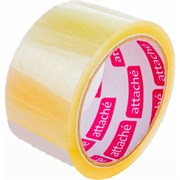 Упаковочная клейкая лента ATTACHE 50 мм x 50 м, 40 мкм, прозрачная