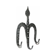 Кованая настенная вешалка Covali Трезубец