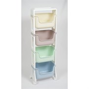 Напольная четырехярусная этажерка Violet Junior