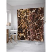 Шторка-занавеска для ванной JoyArty Гранитные трещины