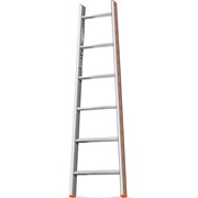 Приставная лестница Эйфель Комфорт-Профи-Пирамида 6 ступеней