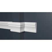 Ударопрочный влагостойкий стеновой молдинг под покраску Decor-Dizayn 161А