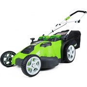 Аккумуляторная газонокосилка GreenWorks Twin Force G40LM49DB