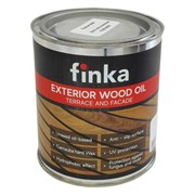 Масло для террас и фасадов Finka Exterior Wood Oil Walnut