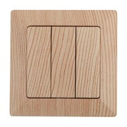 Тройной выключатель INTRO Solo