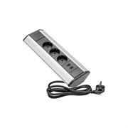 Угловой блок розеток Inrior ODEN-32-80