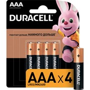 Батарейка Duracell LR03-4BL BASIC