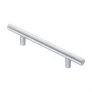 Рейлинговая ручка Локри 8926 128MM матовый хром