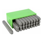 Набор стальных буквенных клейм Beril 553004