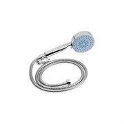 Набор для душа ZEIN шланг 150 см, держатель, лейка 5 режимов, хром