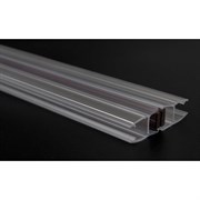 Магнитный уплотнительный профиль для стекла 8 мм SERVICE PLUS PVH04-901KW8