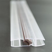 Магнитный уплотнительный профиль для стекла 8 мм SERVICE PLUS PVH04-915KW8