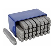 Набор стальных буквенных клейм Beril 552006