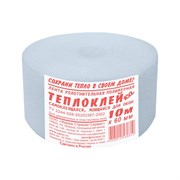 Самоклеящаяся уплотнительная лента ООО «Торговый Дом «ТСМ» Теплоклейка 1 мм, 40 мм, 10 м