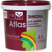 Эмаль для дерева под колеровку Радуга Атлас ВД-АК 115