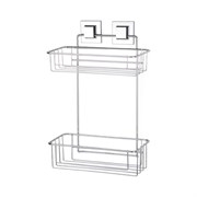 Самоклеящаяся прямая полка в ванную Tekno-tel EF256