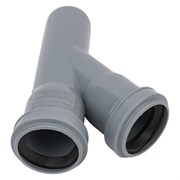 Канализационный тройник АТЛАС ПЛАСТ SPCT45040040