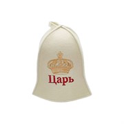 Шапка для бани Бацькина баня Царь