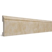 Ударопрочный влагостойкий напольный плинтус Decor-Dizayn 005-10