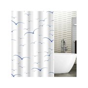 Штора для ванной Tatkraft Seagulls Textile